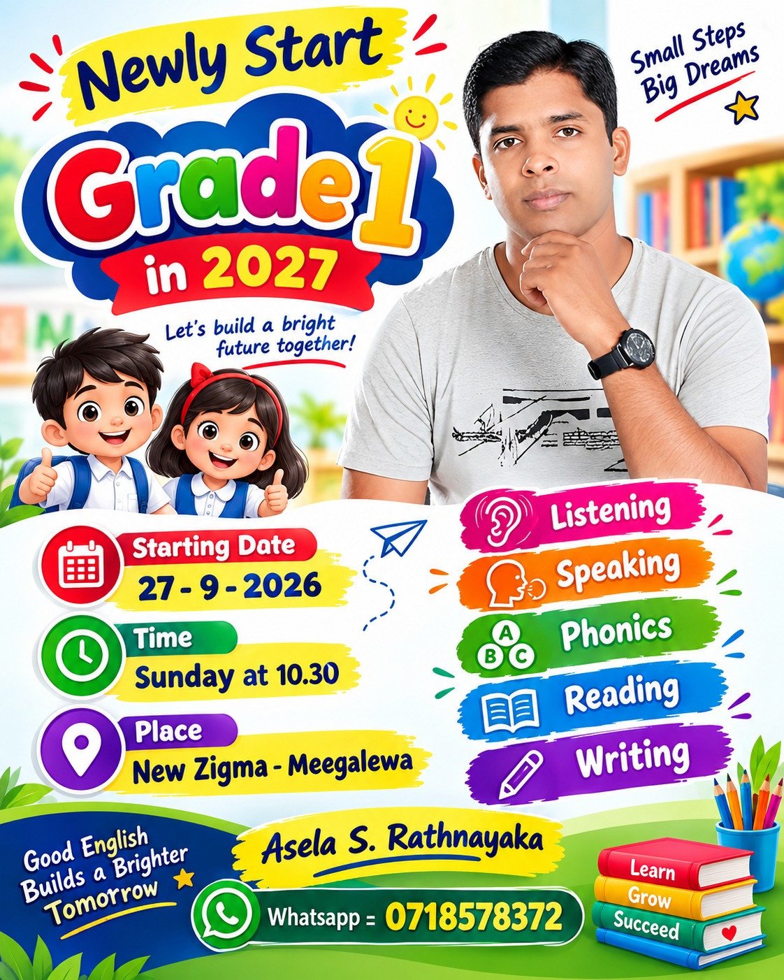 Grade 1 - 2027